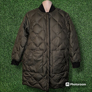 Eddie Bauer Quilted Jacket - Dark Green